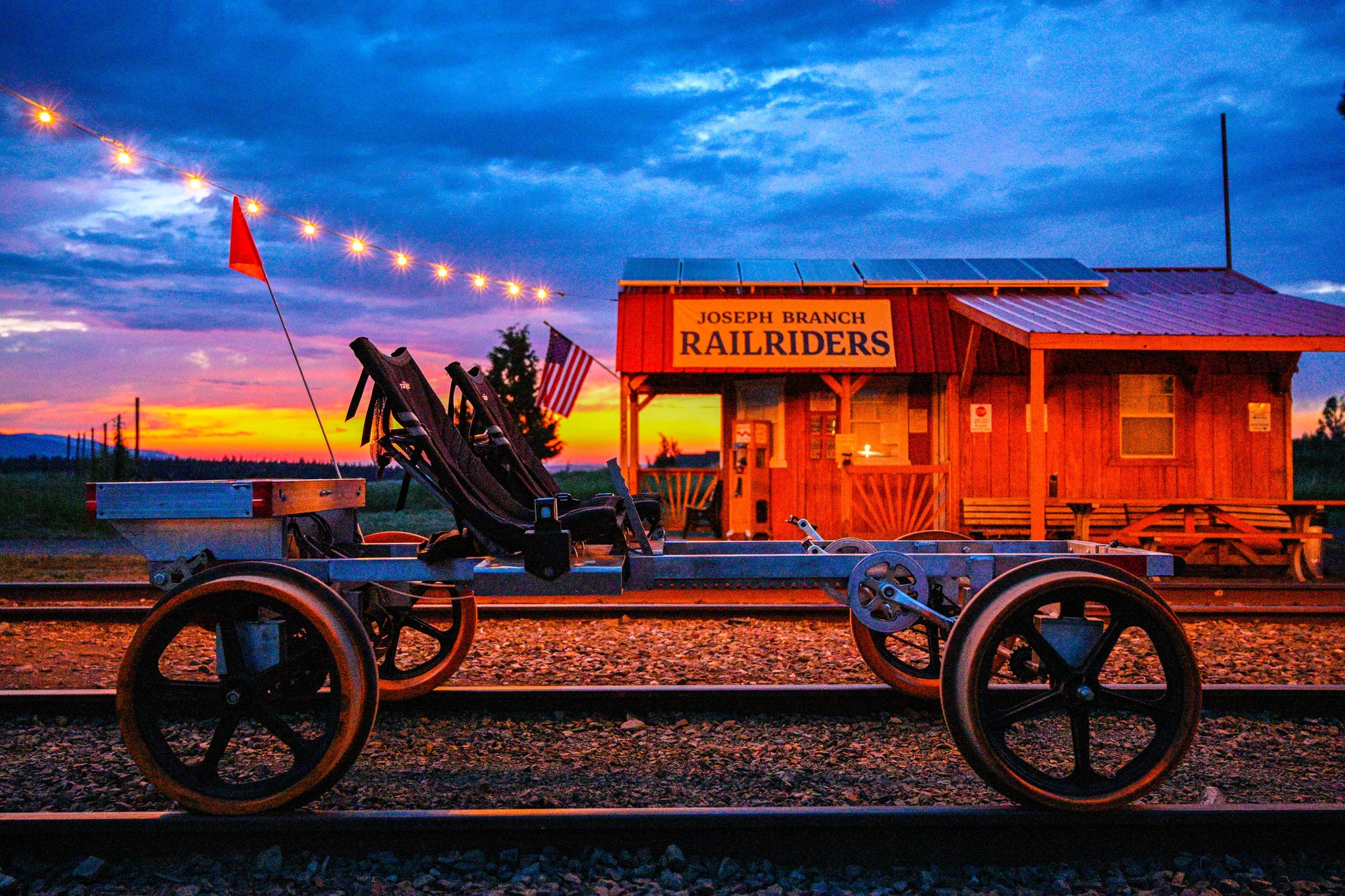 Cart At Night